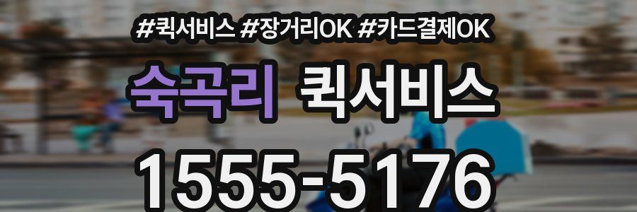 숙곡리 퀵서비스