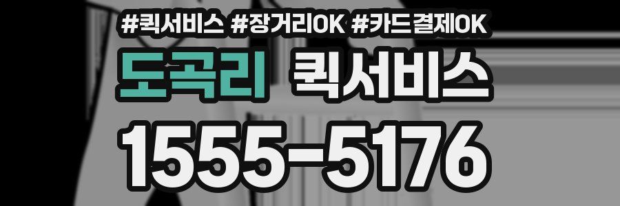 도곡리 퀵서비스