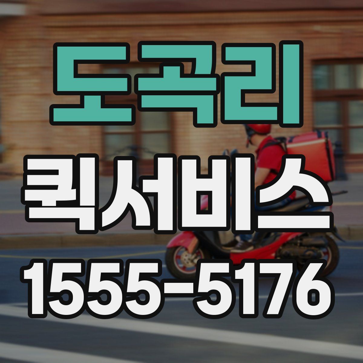 도곡리 퀵서비스