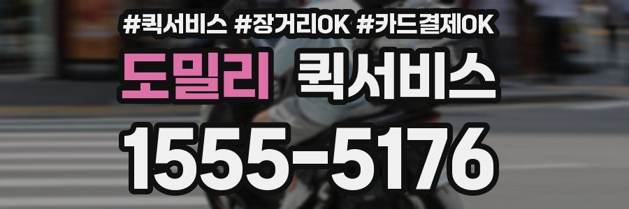 도밀리 퀵서비스