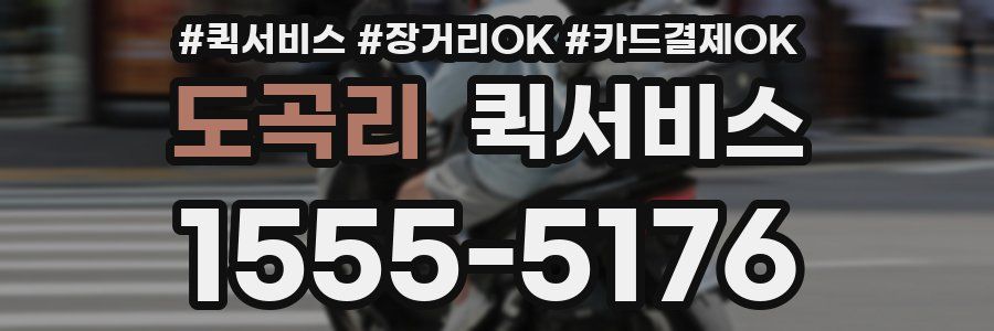 도곡리 퀵서비스