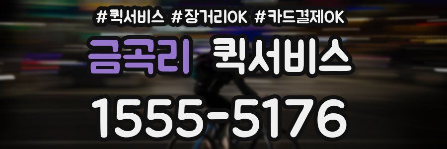 금곡리 퀵서비스