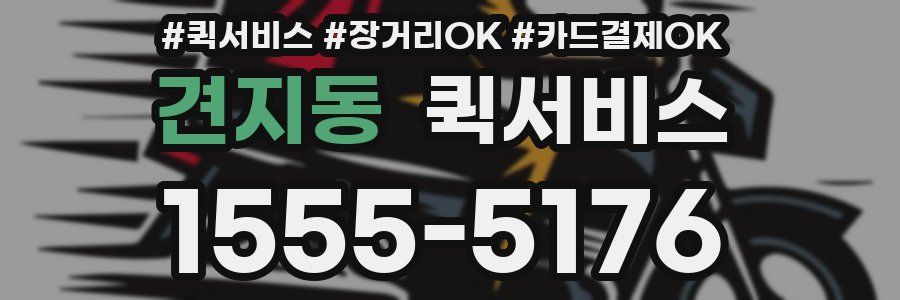 견지동 퀵서비스