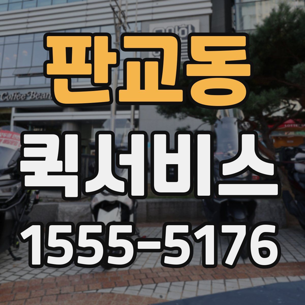 판교동 퀵서비스