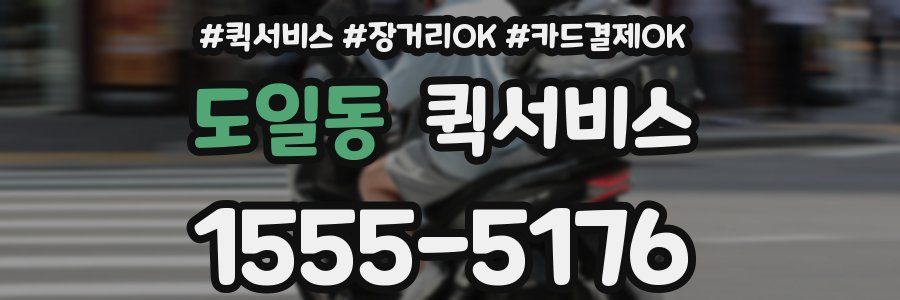 도일동 퀵서비스