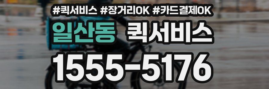 일산동 퀵서비스