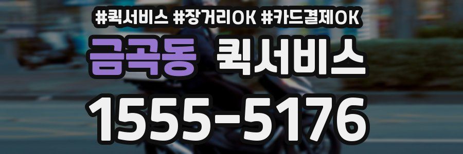 금곡동 퀵서비스