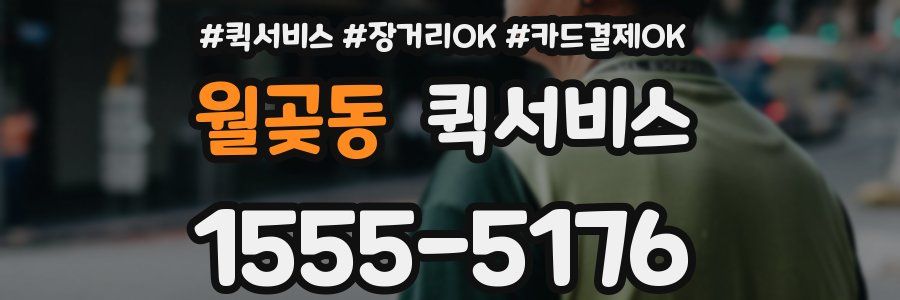 월곶동 퀵서비스