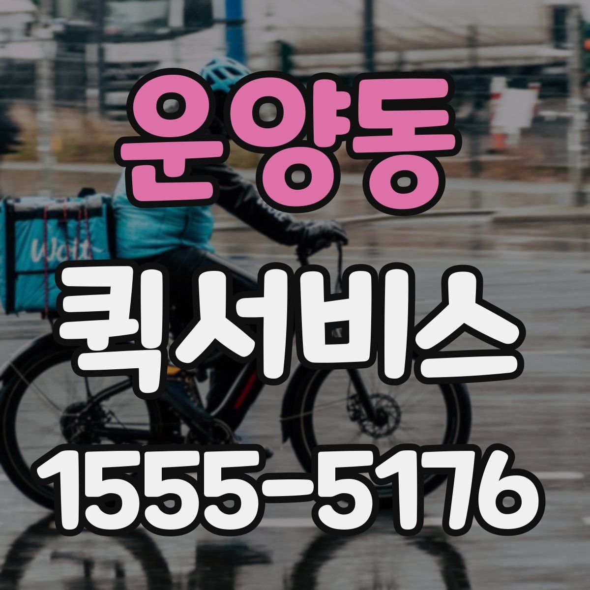 운양동 퀵서비스