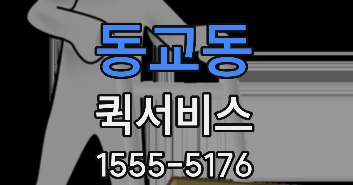 동교동 퀵서비스