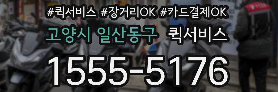 고양시 일산동구 퀵서비스