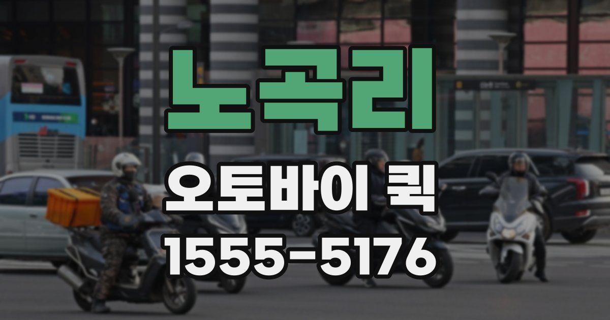 노곡리 오토바이 퀵