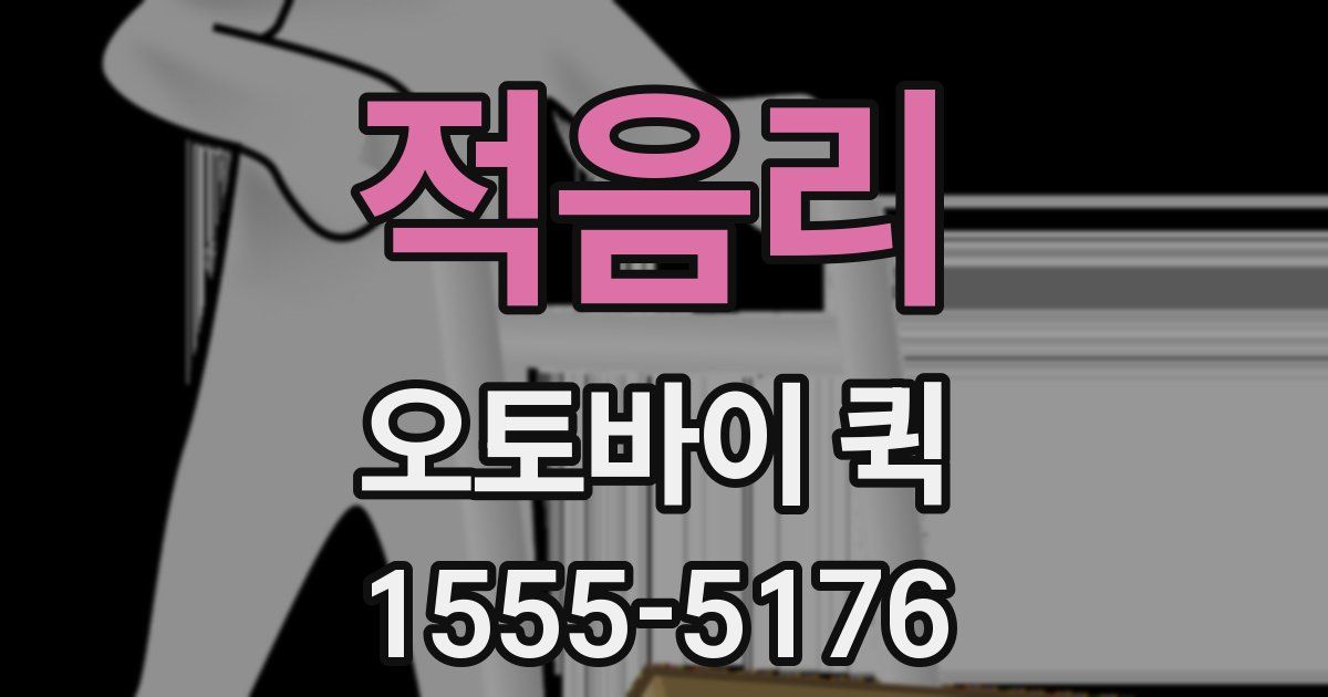 적음리 오토바이 퀵