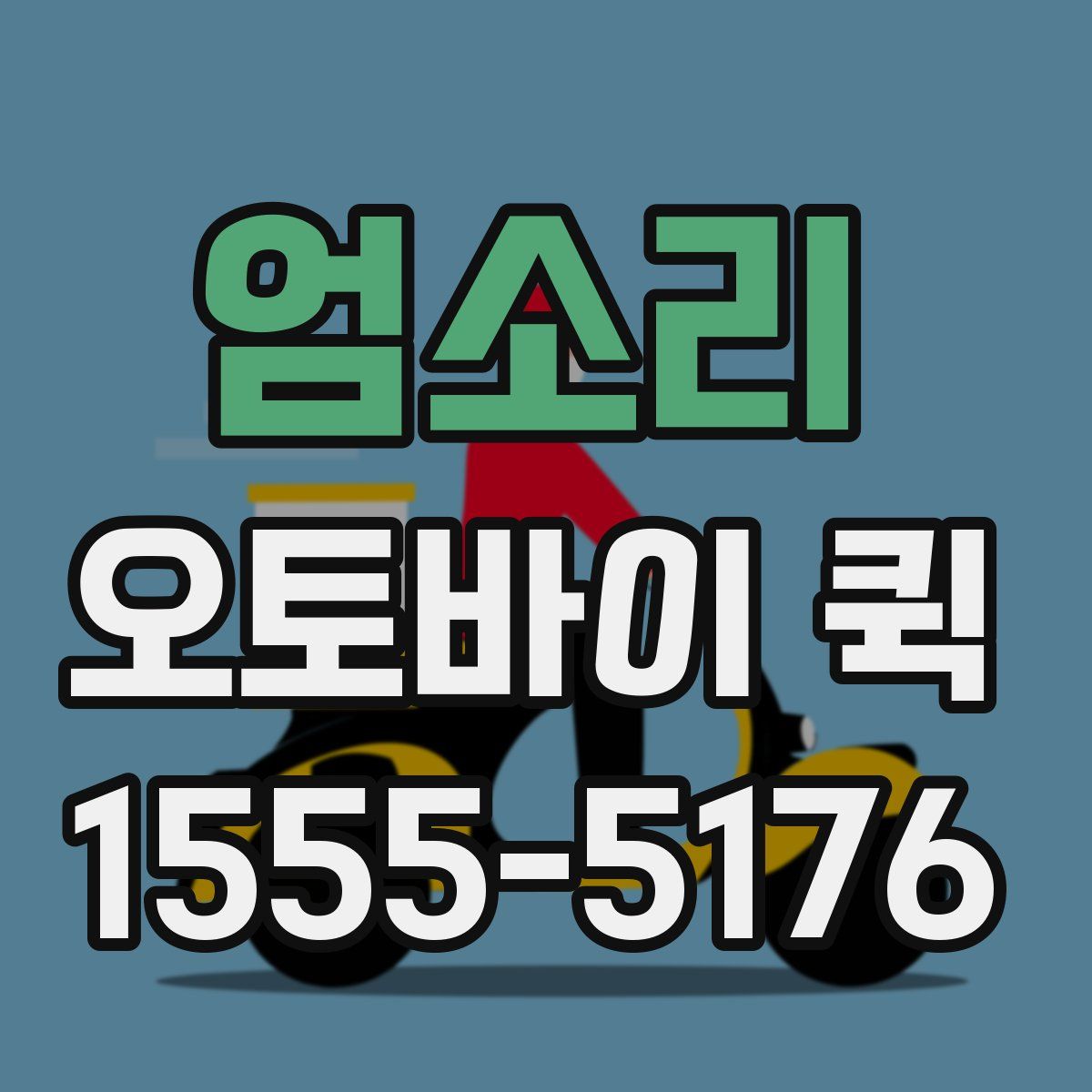 엄소리 오토바이 퀵