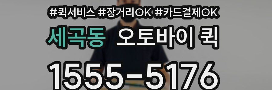 세곡동 오토바이 퀵