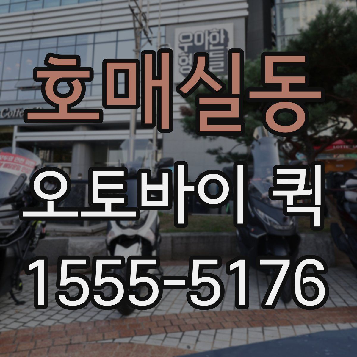 호매실동 오토바이 퀵