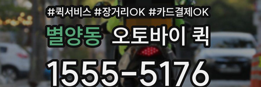 별양동 오토바이 퀵