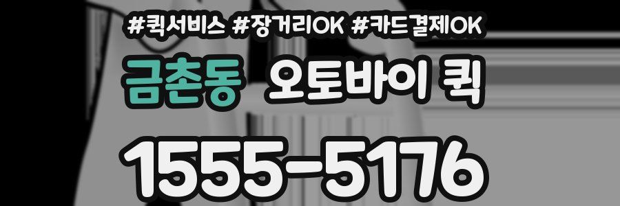 금촌동 오토바이 퀵