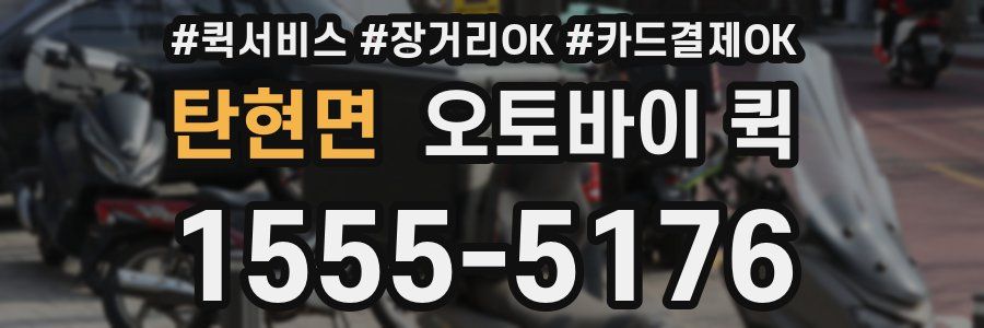 탄현면 오토바이 퀵