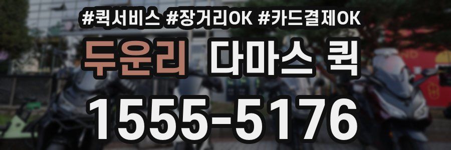 두운리 다마스 퀵