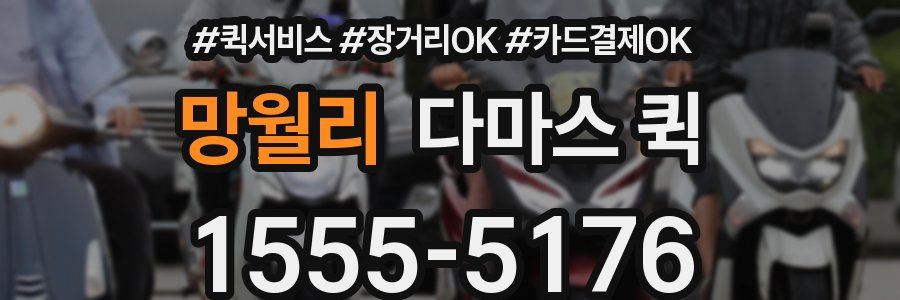 망월리 다마스 퀵