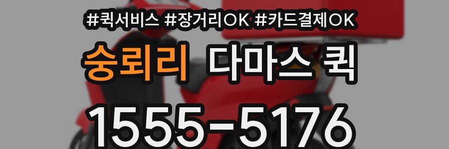 숭뢰리 다마스 퀵