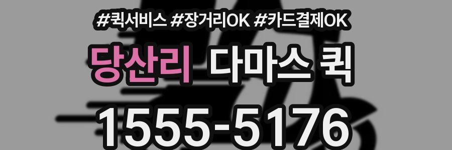 당산리 다마스 퀵