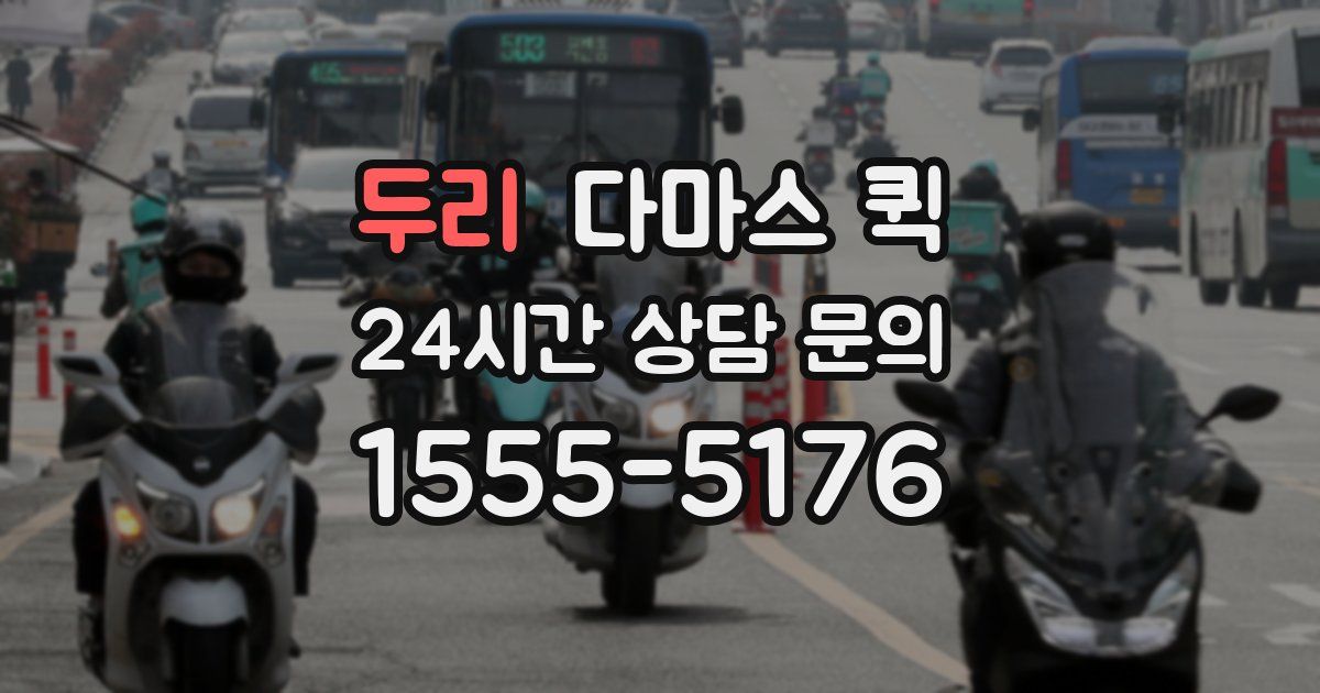 두리 다마스 퀵