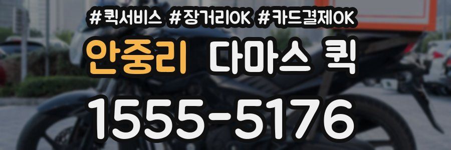 안중리 다마스 퀵