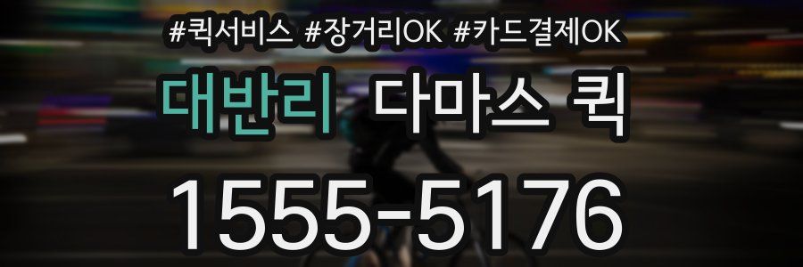 대반리 다마스 퀵