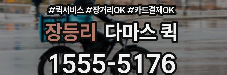 장등리 다마스 퀵