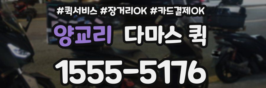 양교리 다마스 퀵