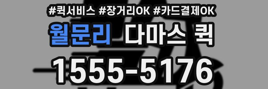 월문리 다마스 퀵