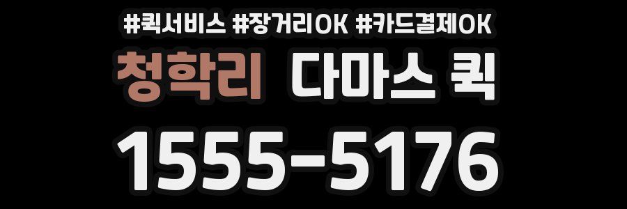 청학리 다마스 퀵