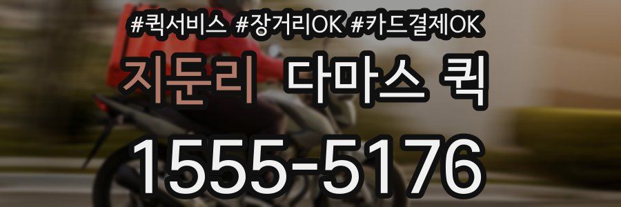 지둔리 다마스 퀵