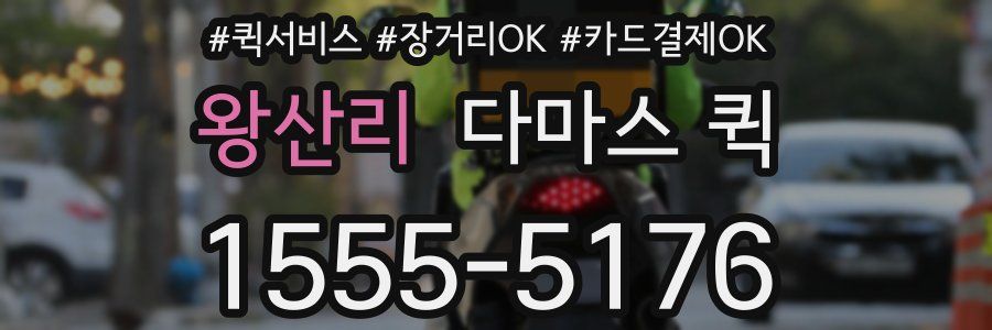 왕산리 다마스 퀵