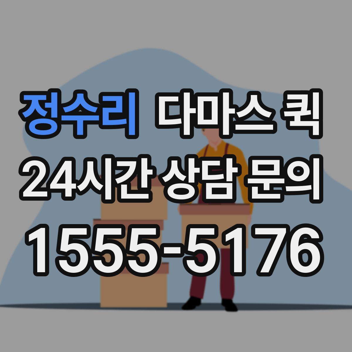 정수리 다마스 퀵