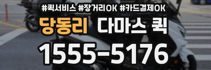 당동리 다마스 퀵