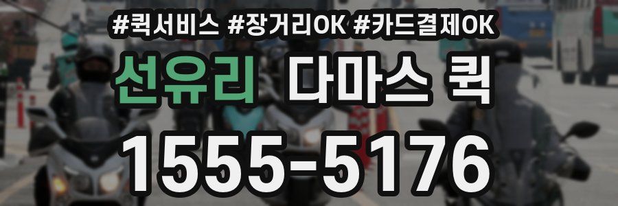 선유리 다마스 퀵