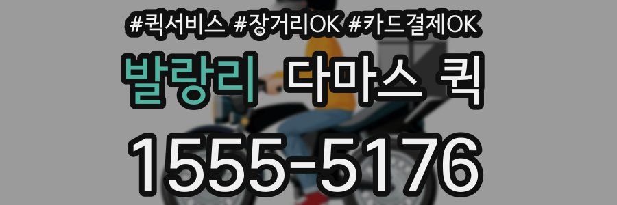 발랑리 다마스 퀵