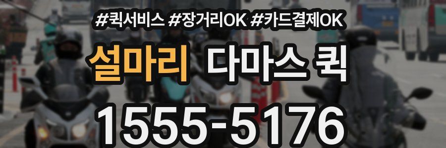 설마리 다마스 퀵