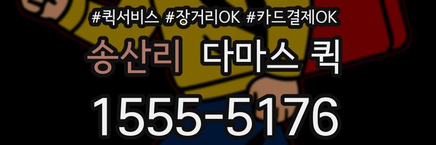 송산리 다마스 퀵