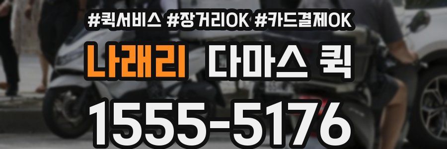 나래리 다마스 퀵