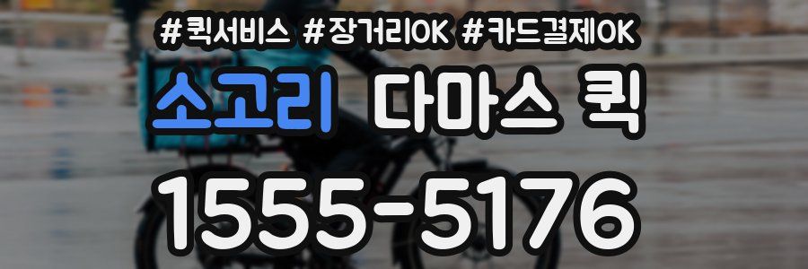 소고리 다마스 퀵