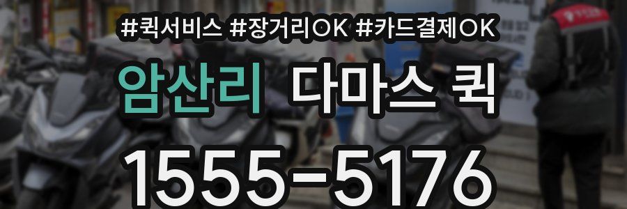 암산리 다마스 퀵