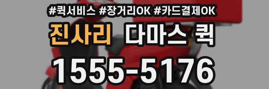 진사리 다마스 퀵