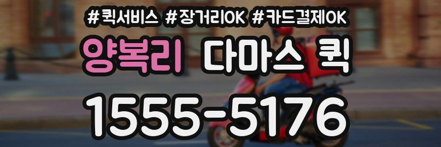 양복리 다마스 퀵