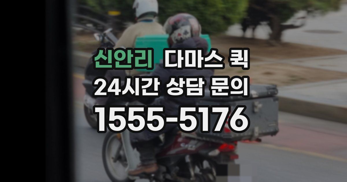 신안리 다마스 퀵