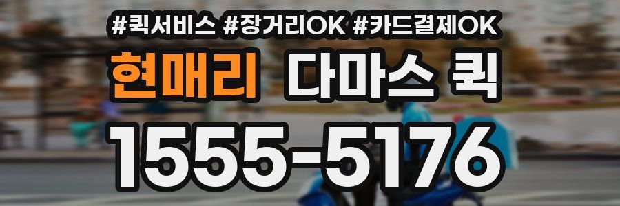 현매리 다마스 퀵