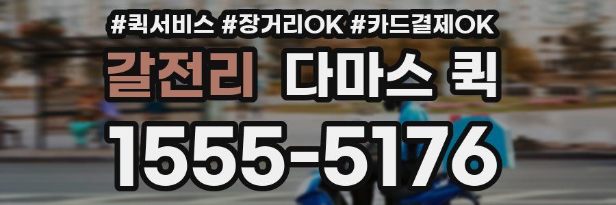 갈전리 다마스 퀵